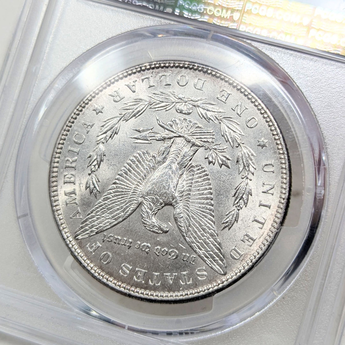 1899 PCGS AU58 Bright White Morgan Dollar