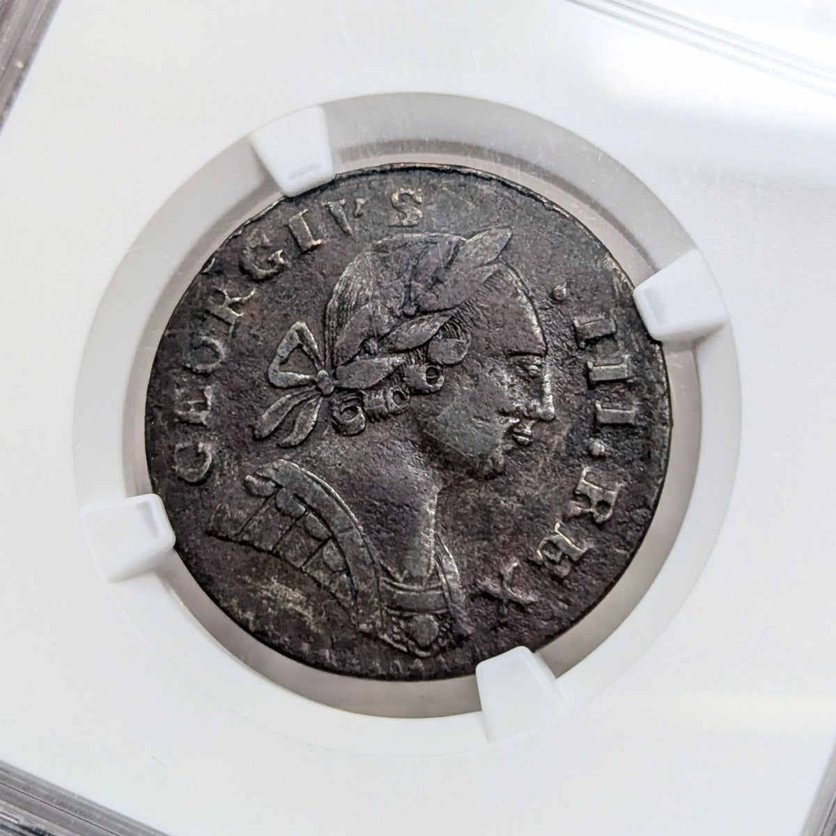 1788 Machin’s Mills NGC XF Details Half Penny