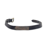 Antique Williamsville Virginia Leather Dog Collar w/ Name Plate