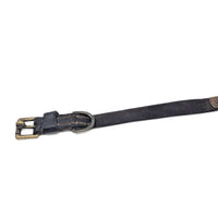 Antique Williamsville Virginia Leather Dog Collar w/ Name Plate