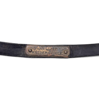 Antique Williamsville Virginia Leather Dog Collar w/ Name Plate