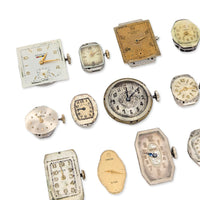 Lot of 24 Antique & Vintage Watch Movements (Untested)