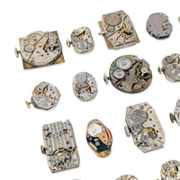 Lot of 24 Antique & Vintage Watch Movements (Untested)
