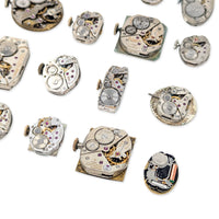 Lot of 24 Antique & Vintage Watch Movements (Untested)