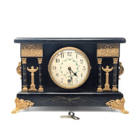 Sessions Fully Restored Regency 31-Day Time-Only Mantel Clock