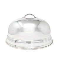 Vintage 17" Silverplate Oval Meat Dome/Cloche Cover