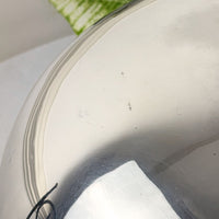 Vintage 17" Silverplate Oval Meat Dome/Cloche Cover