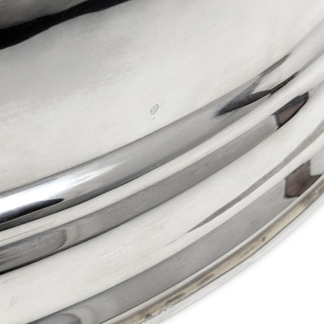 Vintage 17" Silverplate Oval Meat Dome/Cloche Cover