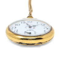 Arnex 1950’s Incabloc 17j Gold Plated Pocket Watch & Chain (Running)
