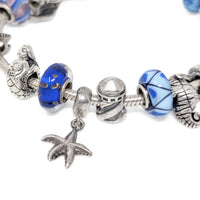 Chamilia Sterling Silver Nautical Sea Life Bead/Charm Bracelet