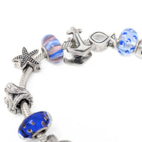 Chamilia Sterling Silver Nautical Sea Life Bead/Charm Bracelet