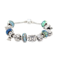Chamilia Sterling Silver Animal & Bug Theme Bead/Charm Bracelet