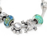Chamilia Sterling Silver Animal & Bug Theme Bead/Charm Bracelet