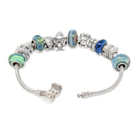 Chamilia Sterling Silver Animal & Bug Theme Bead/Charm Bracelet