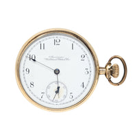 American Waltham Grade-24 1888 16s 11j Gold Filled Pocket Watch (Running)