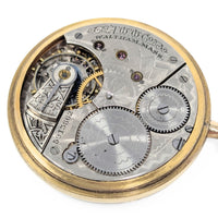 American Waltham Grade-24 1888 16s 11j Gold Filled Pocket Watch (Running)