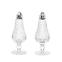 Waterford Crystal Tall Salt & Pepper Shakers, Old Hallmark