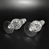 Waterford Crystal Tall Salt & Pepper Shakers, Old Hallmark