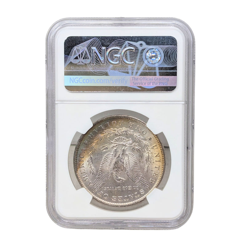 1883-O NGC MS64* Toned Morgan Dollar