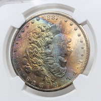 1883-O NGC MS64* Toned Morgan Dollar