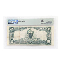 1902 $10 Annville PA National Bank Note Plain Back