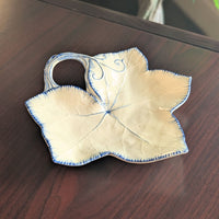 J. Palin Thorley Colonial Williamsburg VA 1955 Vine Leaf Dish