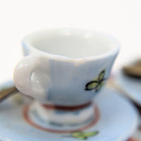 Limoges La Gloriette Breakfast for Two Cart Trinket Box