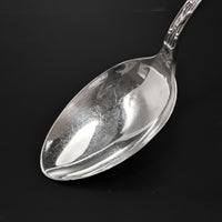 Alvin Morning Glory Sterling 5 1/4" Five O’Clock Teaspoons (6)