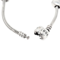 Pandora Sterling Silver Charm Bracelet With (11) Charms - Includes 14K Details