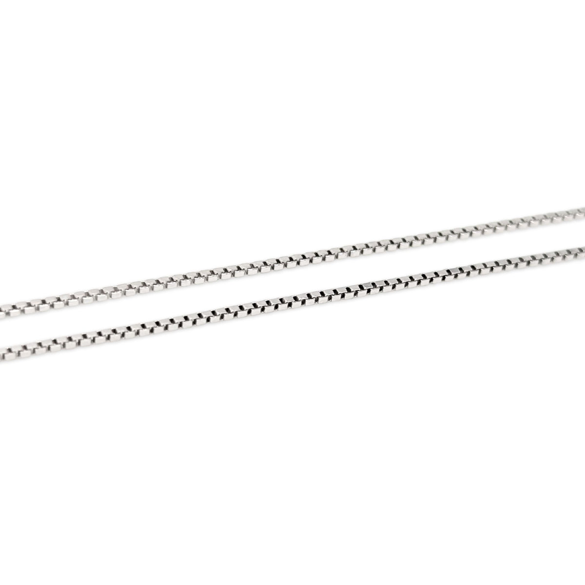 13K White Gold 1.0tcw Diamond Cluster Sliding Pendant Necklace, 18"