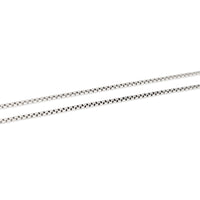 13K White Gold 1.0tcw Diamond Cluster Sliding Pendant Necklace, 18"