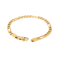 Fa-Cadoro 14K Gold 7” Figaro Link Bracelet