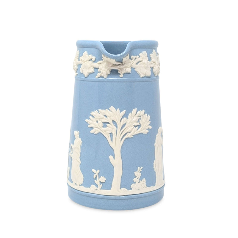 Wedgwood Queensware Cream Color on Lavender 16oz Trojan Pitcher