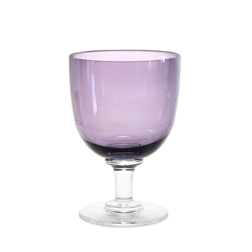 William Yeoward "Maggie" 12oz Amethyst Crystal Water Goblets (2)