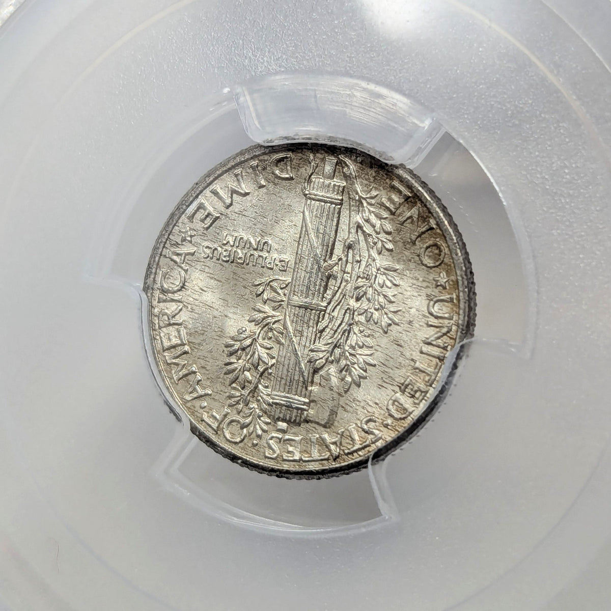 1939 PCGS MS67FB Mercury Dime