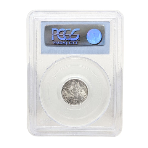 1918 PCGS MS65FB Mercury Dime