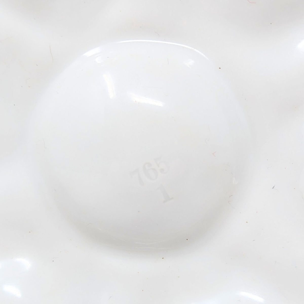 Antique 19th c. French Porcelain Oyster Plate