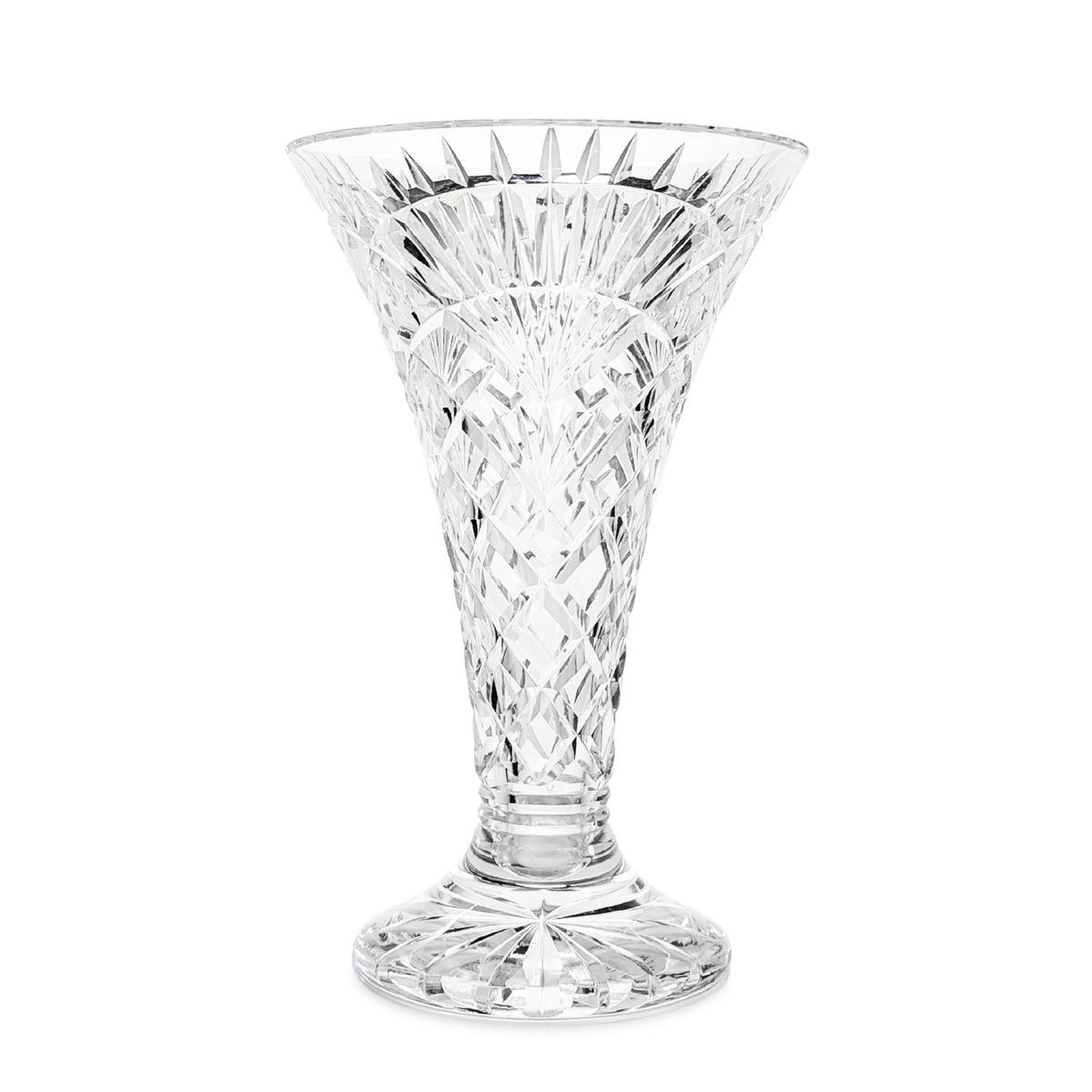 Waterford Crystal "Glendon" Flower Vase, 10"