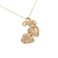 BA Ballou & Co 14K Gold Heart Locket 16” Necklace