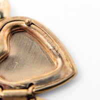 BA Ballou & Co 14K Gold Heart Locket 16” Necklace