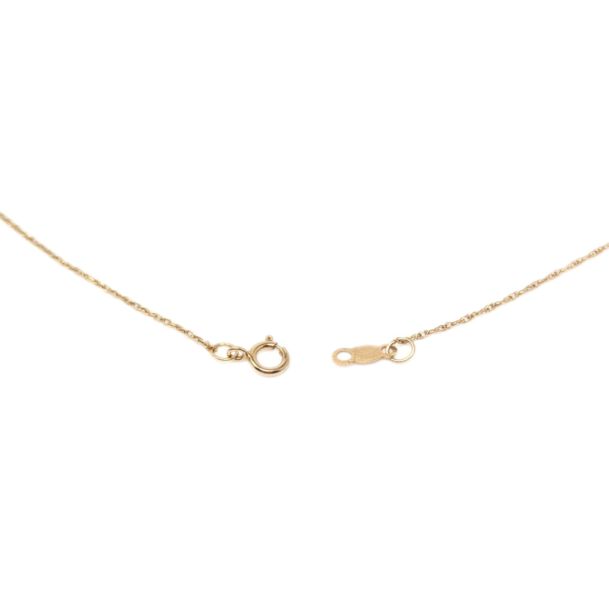 BA Ballou & Co 14K Gold Heart Locket 16” Necklace