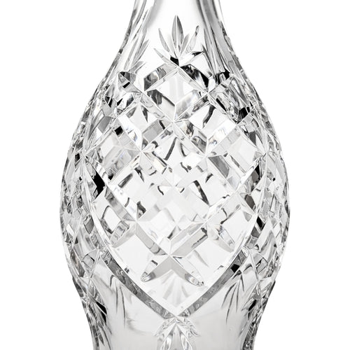 Waterford "Avoca" Crystal Wine Decanter & Stopper, 13"