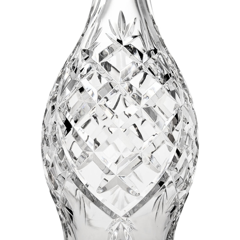 Waterford "Avoca" Crystal Wine Decanter & Stopper, 13"