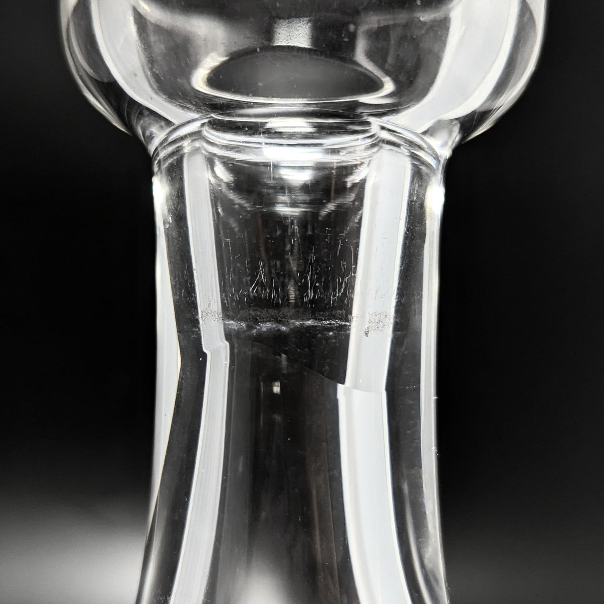 Waterford "Avoca" Crystal Wine Decanter & Stopper, 13"