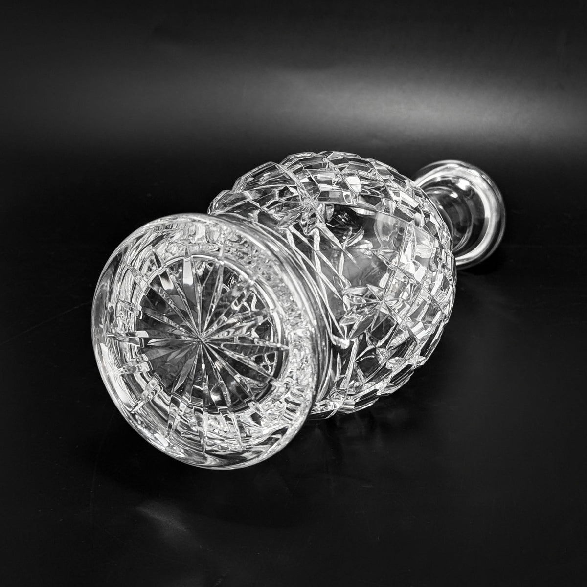 Waterford "Avoca" Crystal Wine Decanter & Stopper, 13"