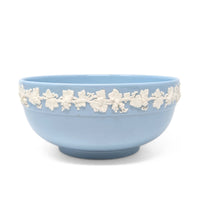 Wedgwood Queensware Cream Color on Lavender 9" Salad Bowl, Smooth Edge