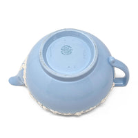 Wedgwood Queensware Cream Color on Lavender Teapot, Smooth Edge