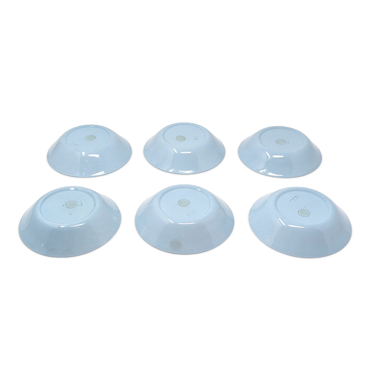 Wedgwood Queensware Cream Color on Lavender Berry/Dessert Bowls (6)