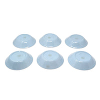 Wedgwood Queensware Cream Color on Lavender Berry/Dessert Bowls (6)