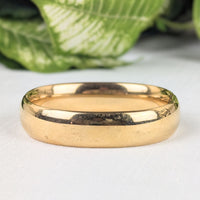Bojar 1920’s 12K Gold Filled Cartouche 15mm Hinged Bangle Bracelet